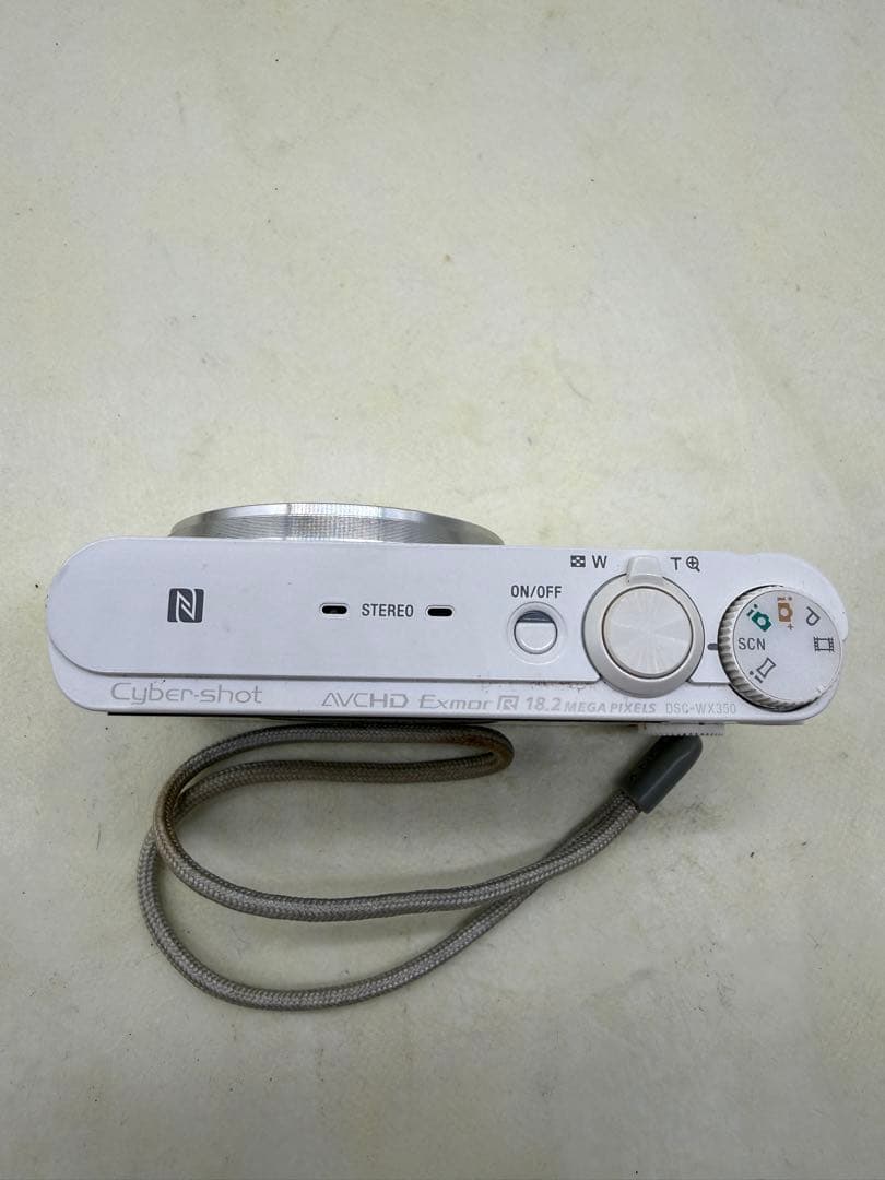 動作確認済　Sony DSC-WX350 ホワイト
