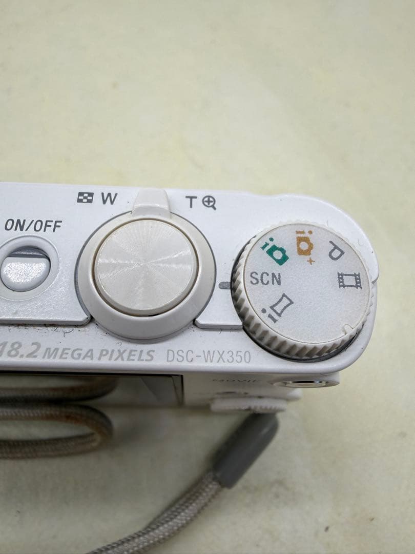 動作確認済　Sony DSC-WX350 ホワイト