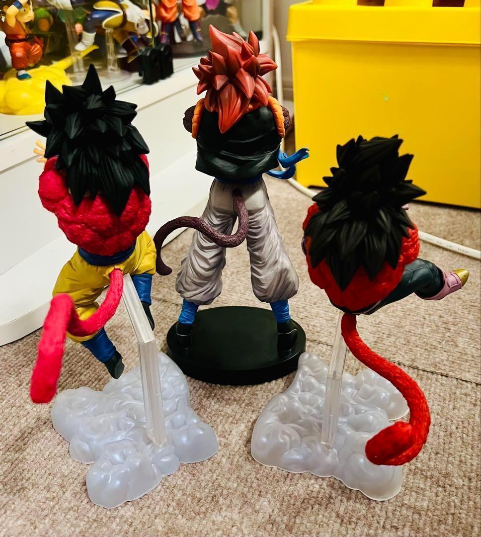 ドラゴンボール GT フィギュア 3体セット　孫悟空　ベジータ　ゴジータ