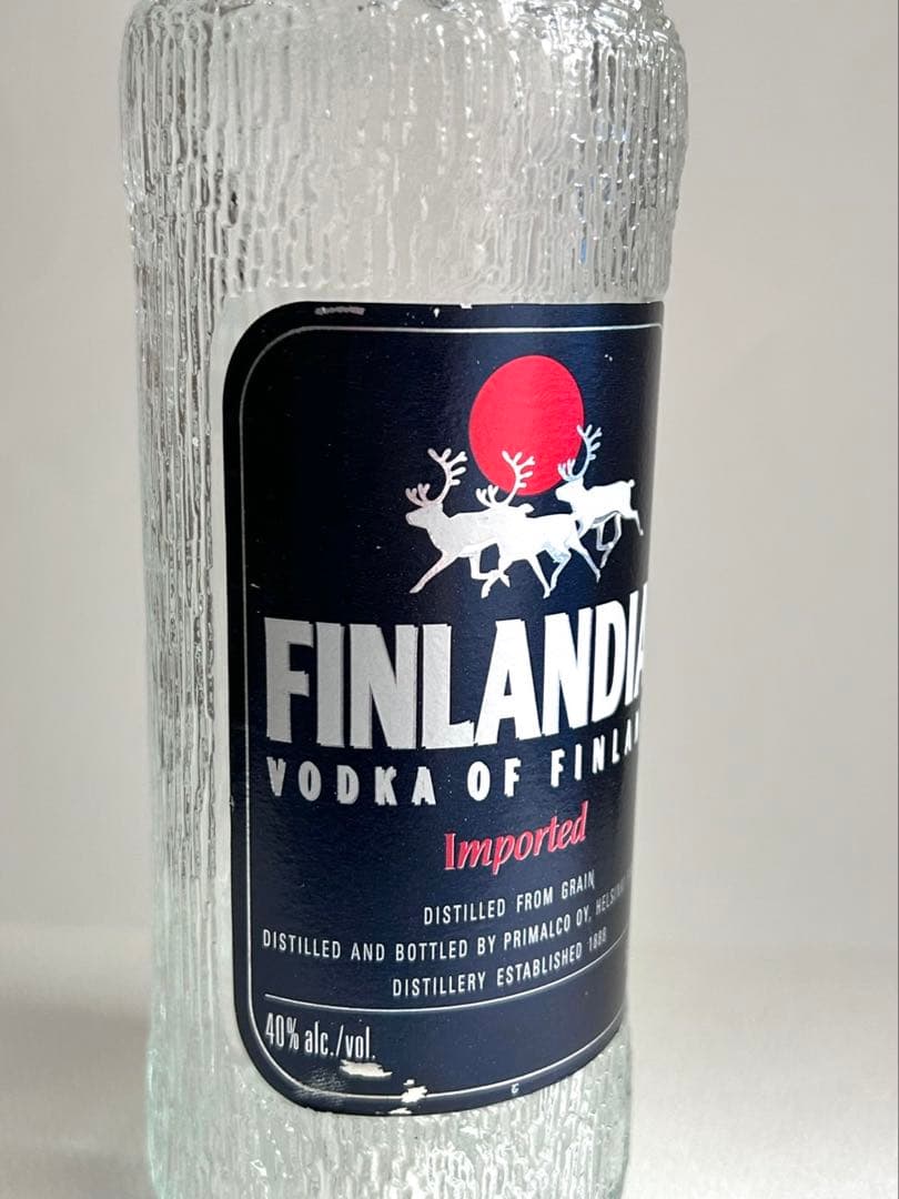 空瓶 FINLANDIA ♡ ヴィンテージボトル Tapio Wirkkala