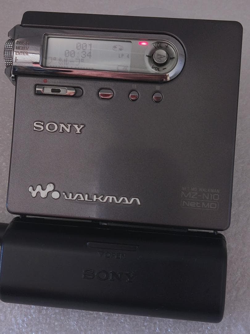 【美品】SONY MD Walkman MZ-N10 電池ケース EBP-N10