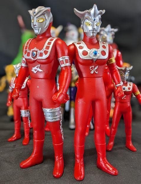 ウルトラマンレオ＆登場怪獣・宇宙人（バンダイ）ソフビフィギュア11体セット＋７