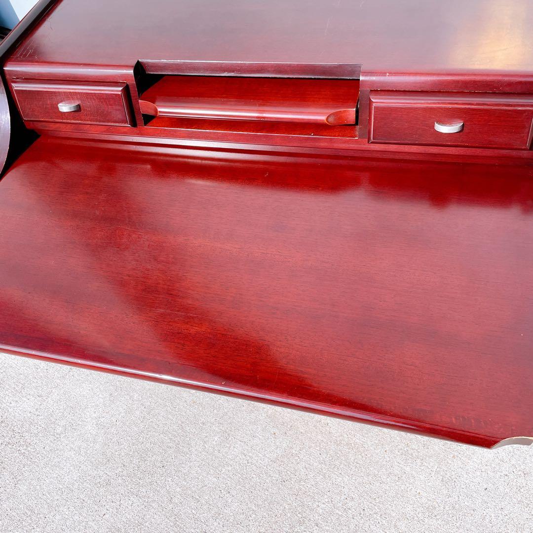 カリモク ライティングビューロー ライティングデスク 学習机 書斎机 レトロ