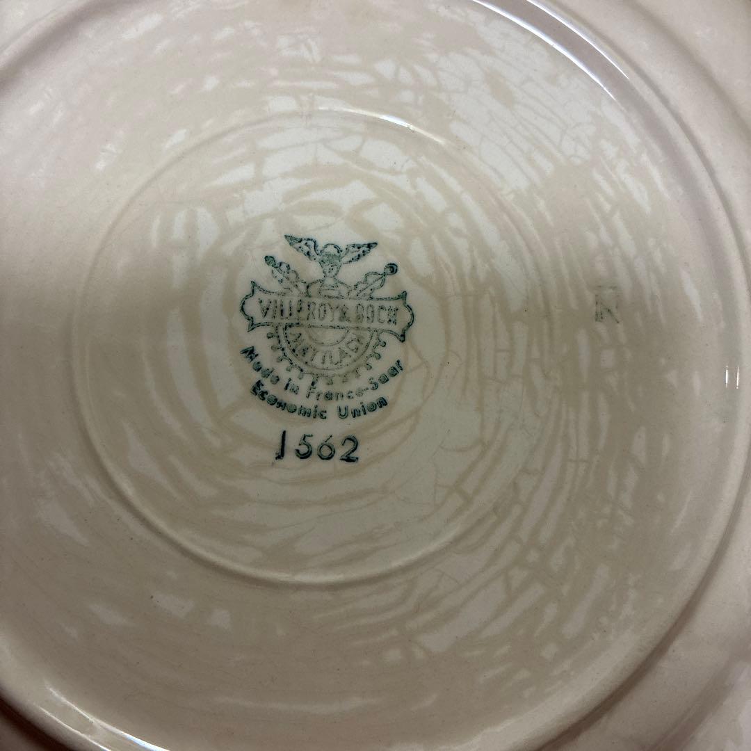 ビレロイボッホ アンティーク皿 セット　アルトストラスブール　難あり