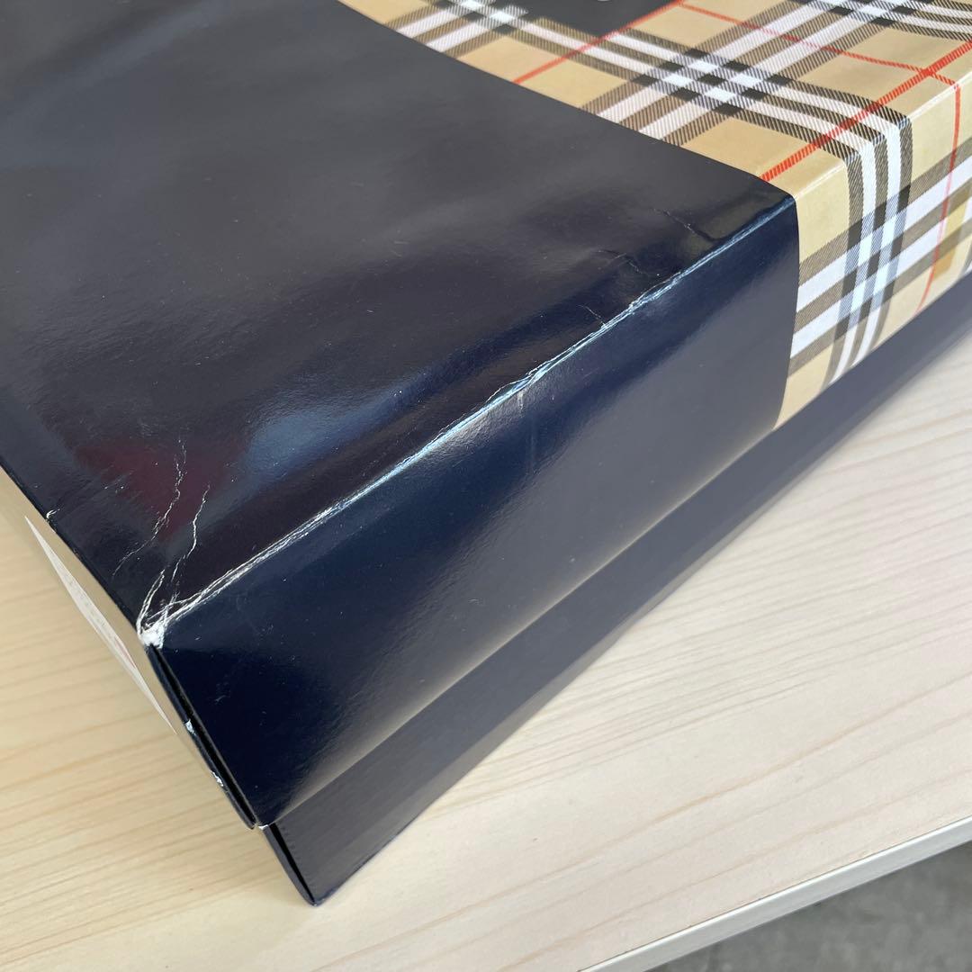 【未使用品】バーバリー 純毛毛布 ウール100% 140cm×200cm