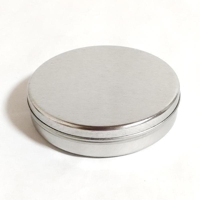 メンタム缶 約260個 まとめて ダンボール1箱 直径6.8cm ブリキ 空 缶