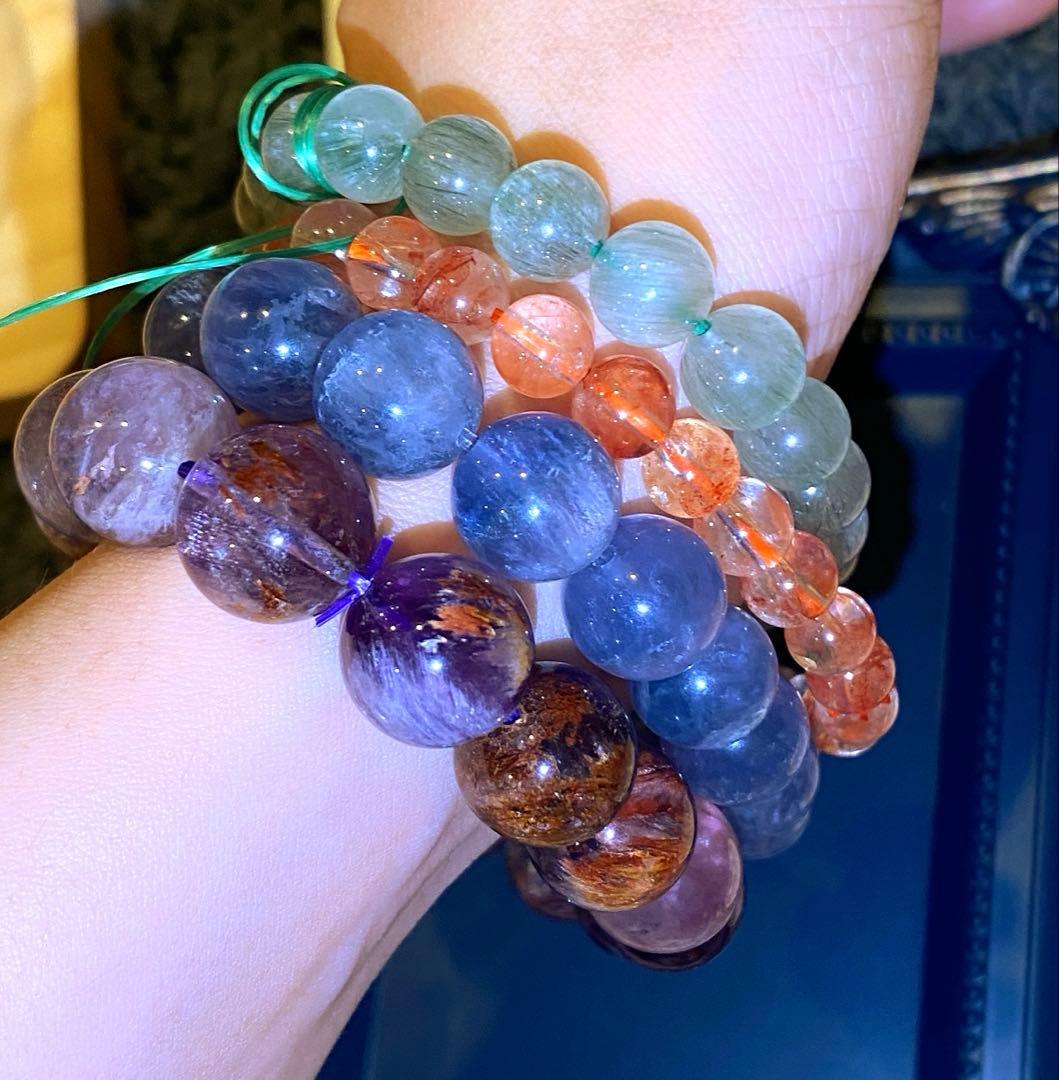 神力実感最強神道術式かけ！愛のお守り 【超レア】虹あり天使の羽ガーデンアメジスト