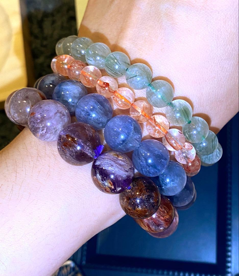 神力実感最強神道術式かけ！愛のお守り 【超レア】虹あり天使の羽ガーデンアメジスト