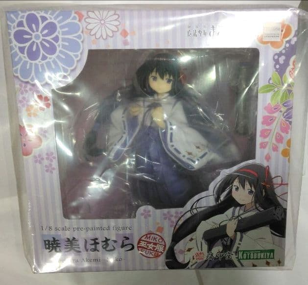 1/8巫女ほむら フィギュア　コトブキヤ　痛印堂　キュゥべえ契約印