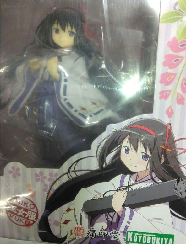 1/8巫女ほむら フィギュア　コトブキヤ　痛印堂　キュゥべえ契約印