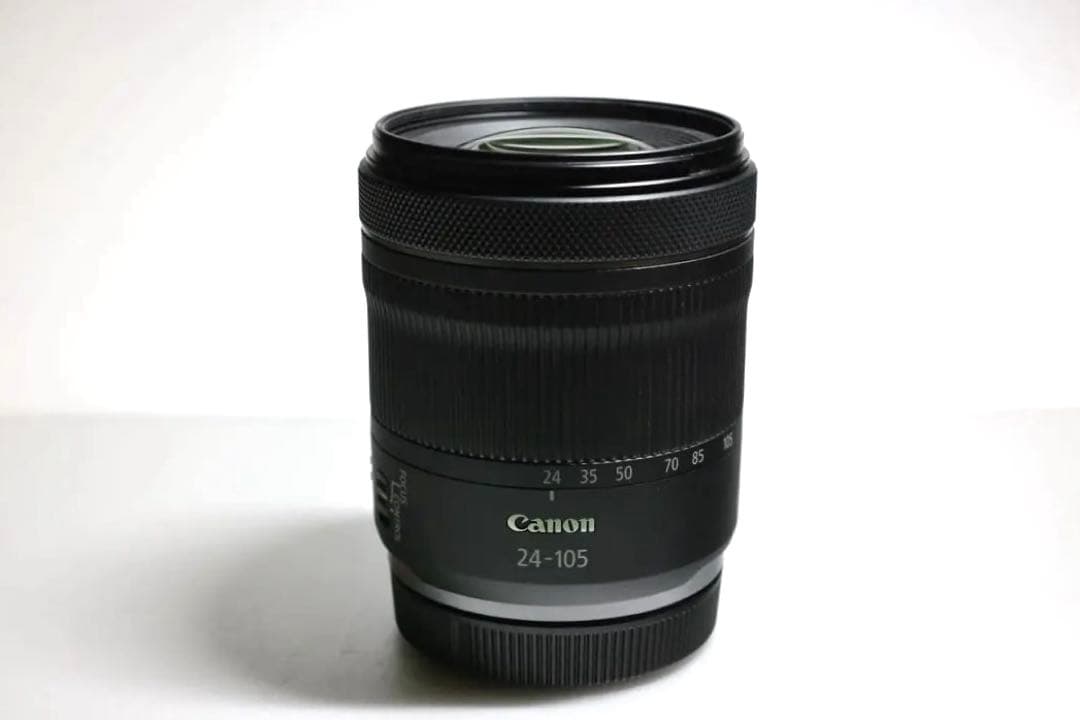 キヤノンRF24-105mm F4-7.1 IS STM EW-73D付き
