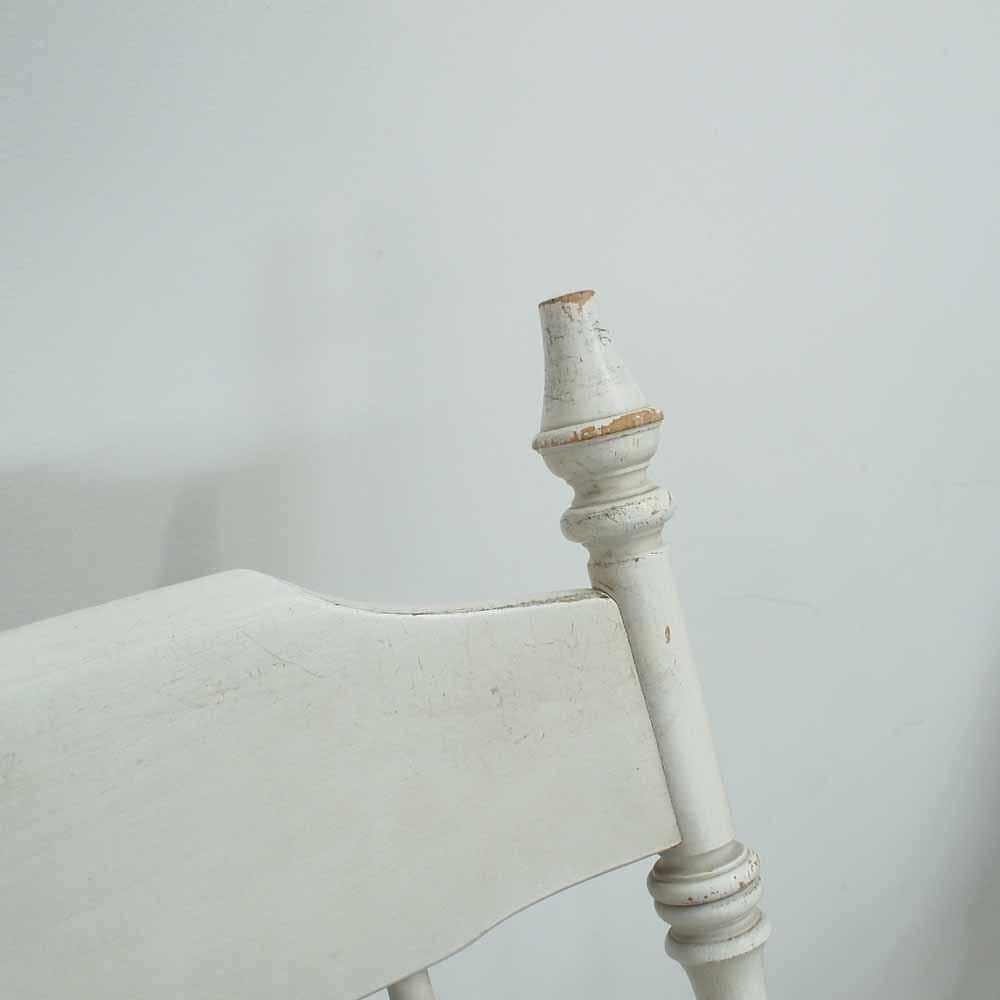 WINDS太平 ロッキングチェア 白 シャビー ヴィンテージ ZR24520