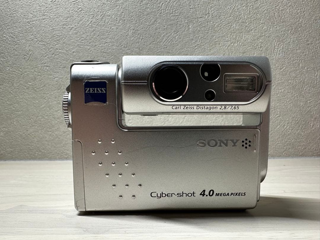 【✨希少✨】SONY Cyber-shot DSC-F77 コンデジ シルバー