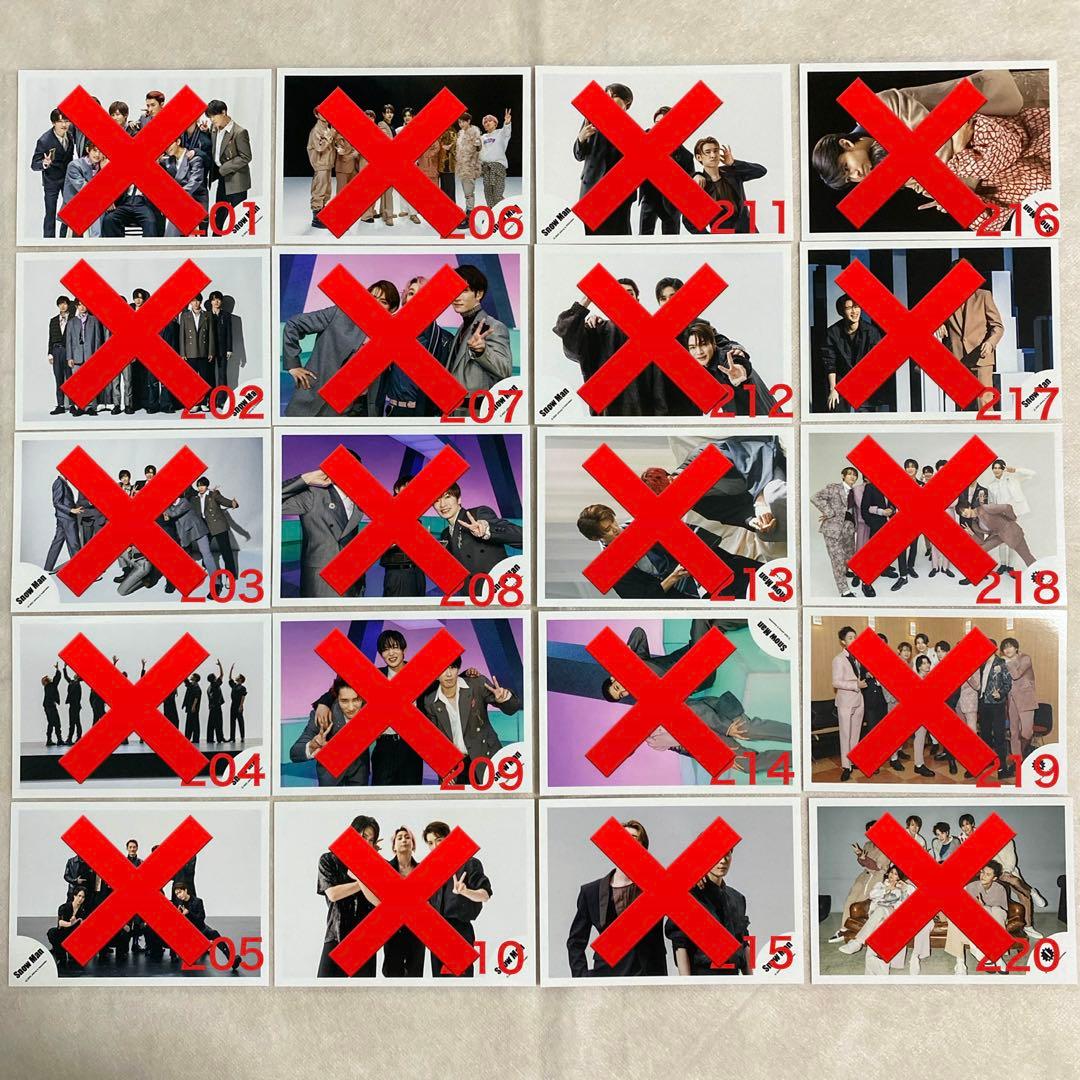 【バラ売り可◎】Man 集合・混合 公式写真113枚セット