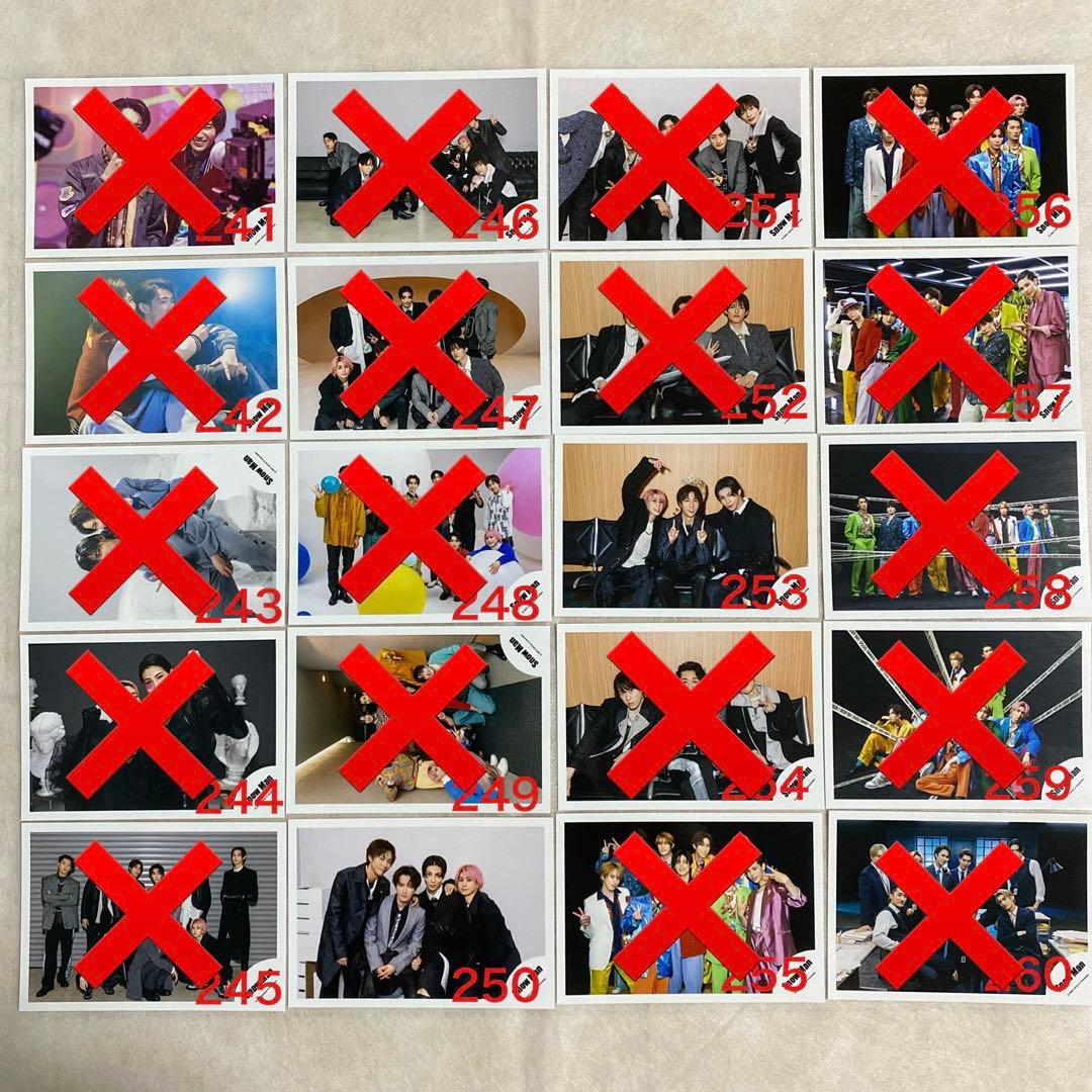 【バラ売り可◎】Man 集合・混合 公式写真113枚セット