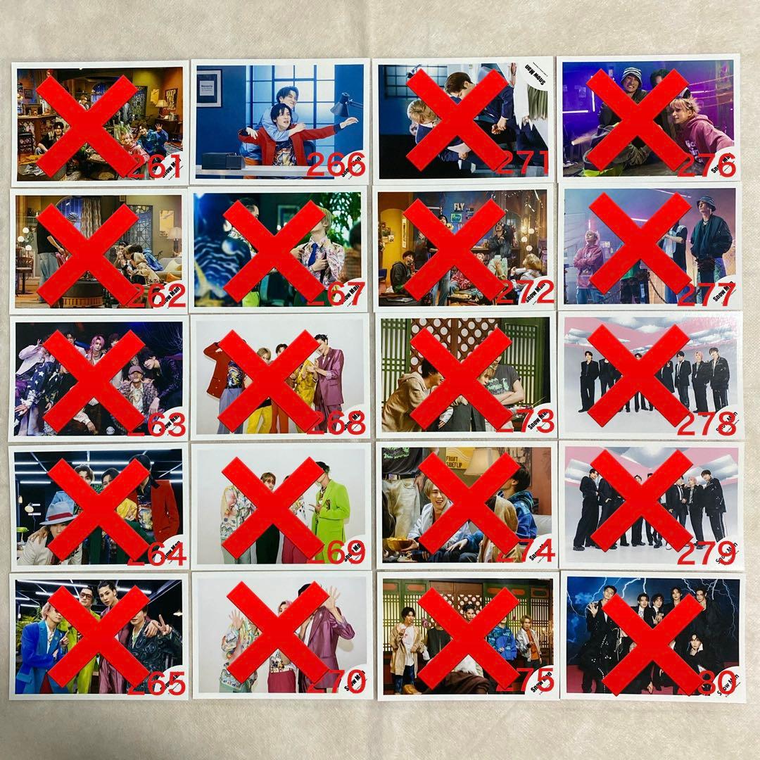 【バラ売り可◎】Man 集合・混合 公式写真113枚セット