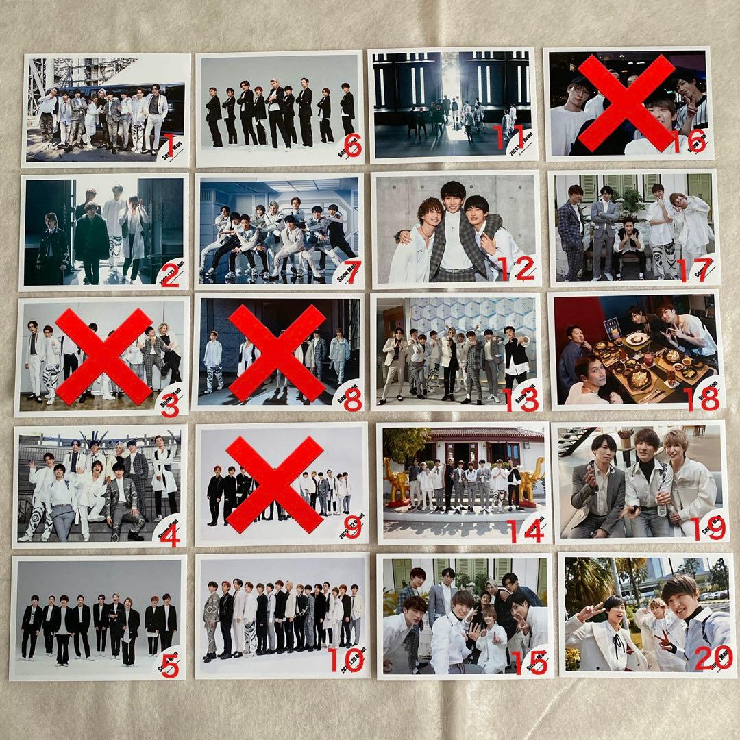 【バラ売り可◎】Man 集合・混合 公式写真113枚セット