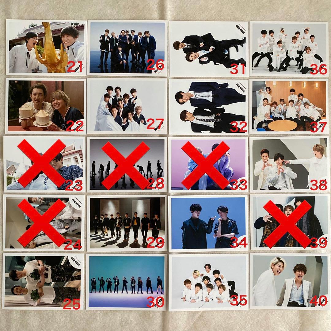 【バラ売り可◎】Man 集合・混合 公式写真113枚セット