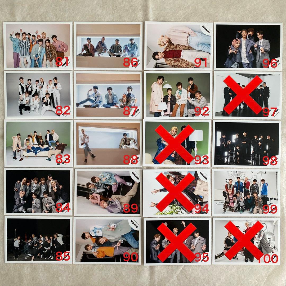 【バラ売り可◎】Man 集合・混合 公式写真113枚セット