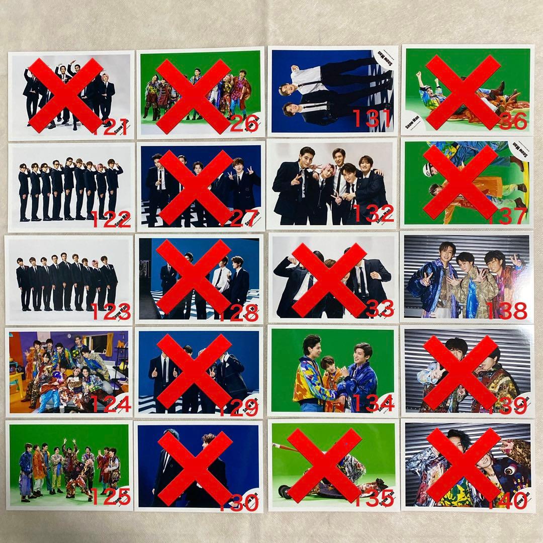 【バラ売り可◎】Man 集合・混合 公式写真113枚セット