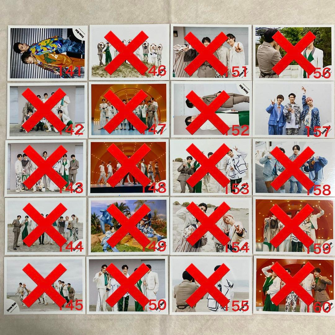 【バラ売り可◎】Man 集合・混合 公式写真113枚セット