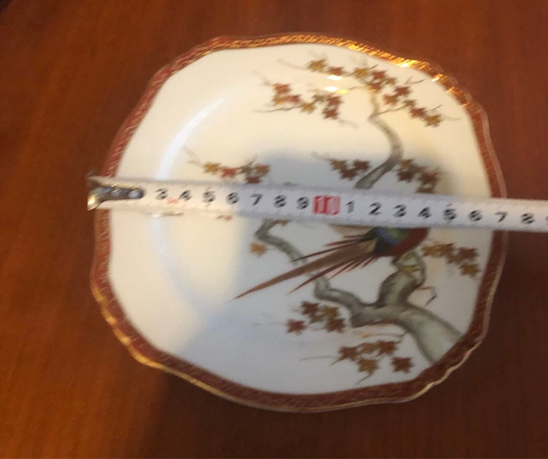 九谷焼 茶器 プレートセット