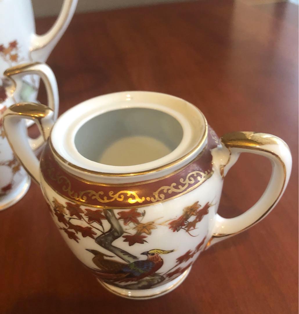 九谷焼 茶器 プレートセット