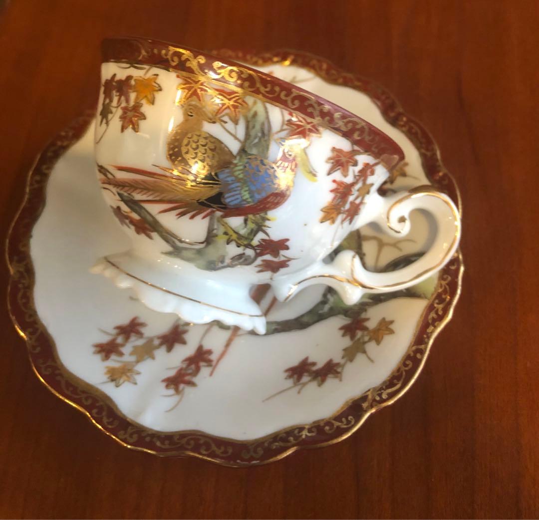 九谷焼 茶器 プレートセット