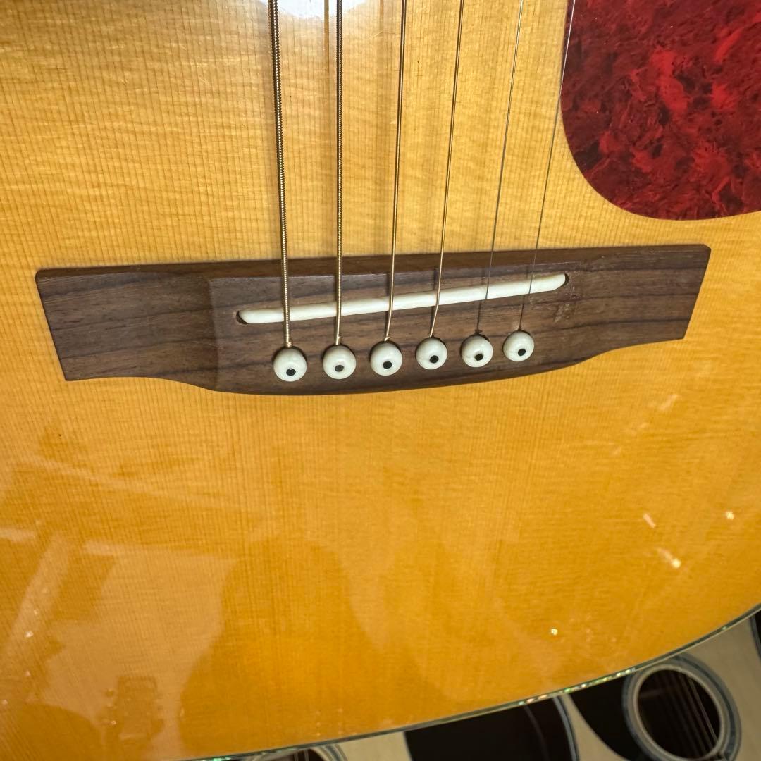 ZENN ドレッドノートアコースティックギタートップ単板！