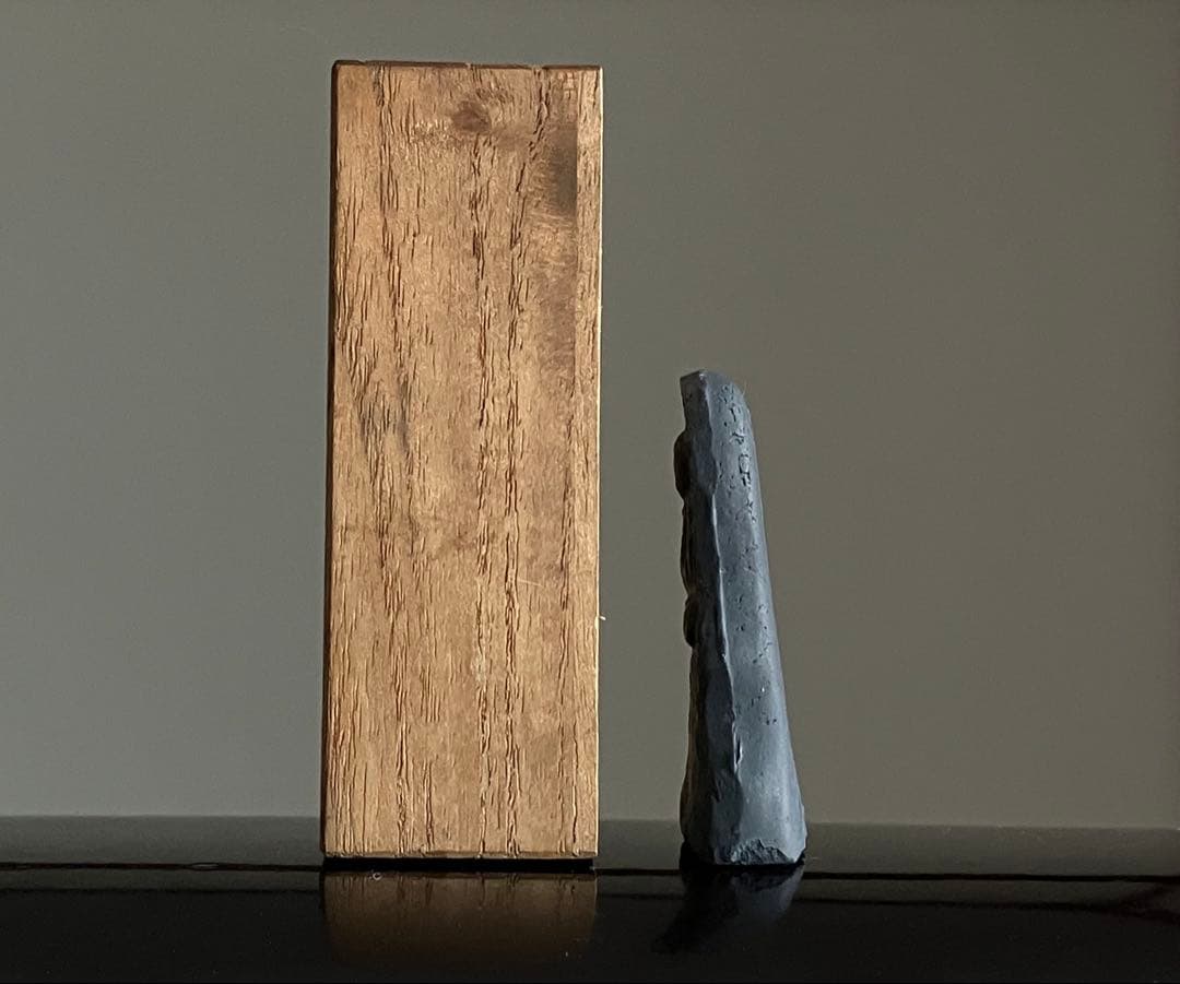 【祈りの灰 成田山新勝寺の灰仏 約4.5㎝ 昭和初期頃 民間信仰】お守り護符仏像