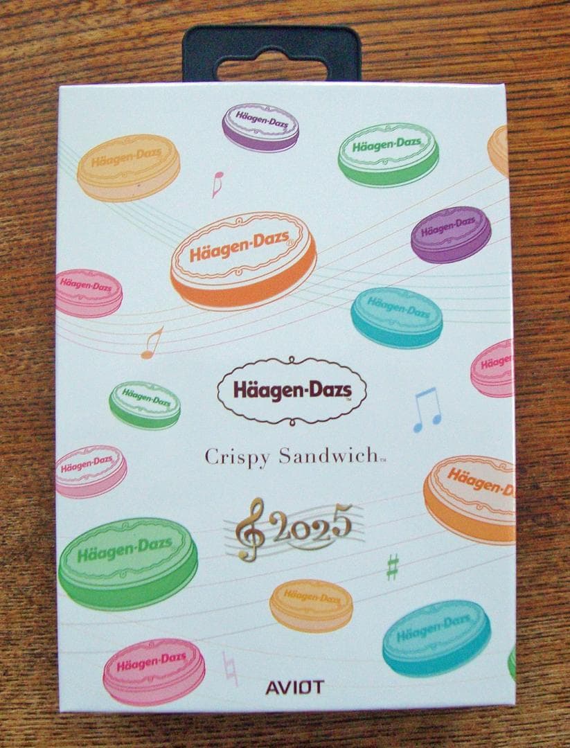 新品未開封　ハーゲンダッツ　ワイヤレスイヤホン　AVIOT TE-Q3