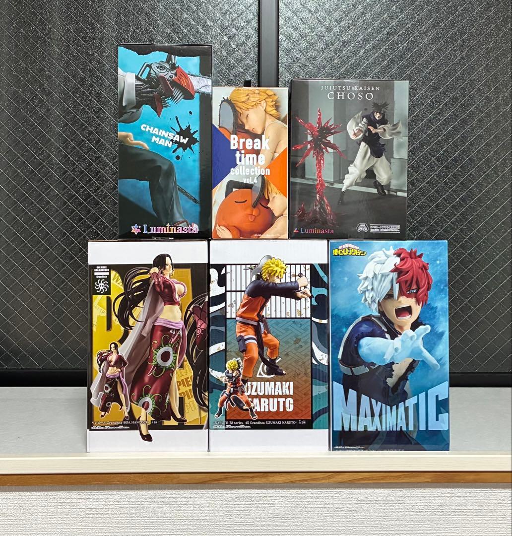 【人気アニメ フィギュア 6種6体セット】 まとめ売り／／>>・