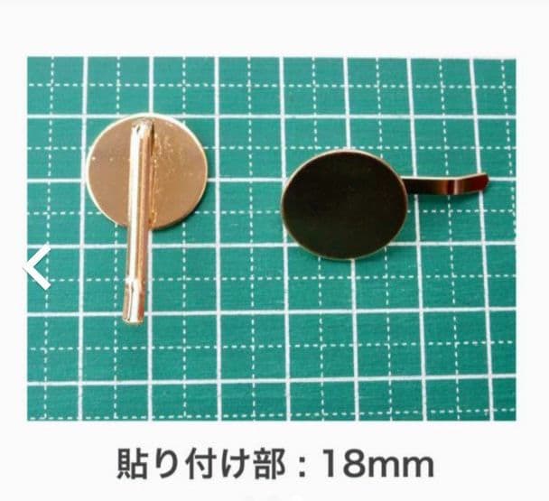 トイプードルちゃんと桜吹雪ドームレジンヘアゴム ポニーフック変更可。