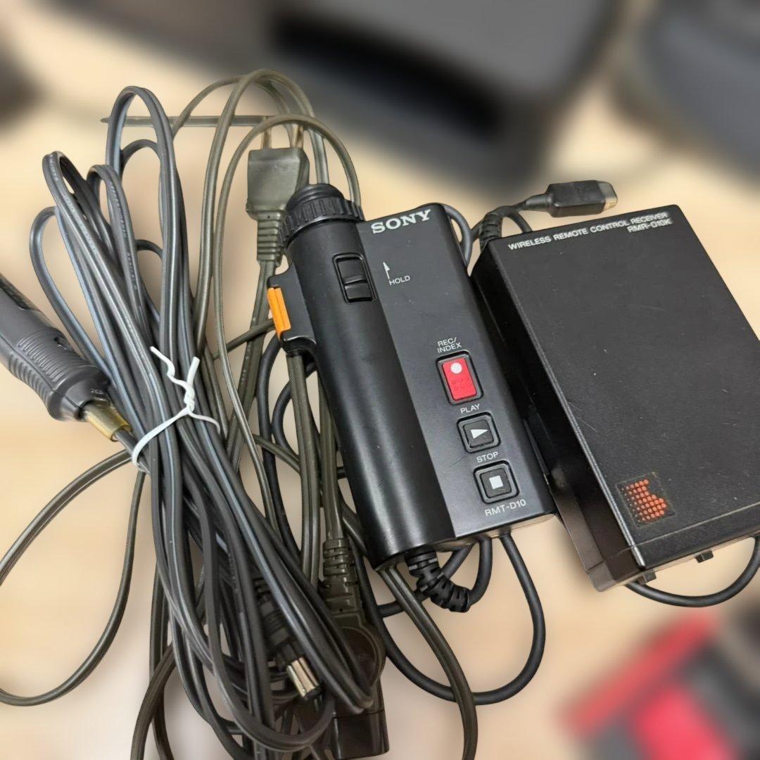 781632/SONY TDC-D10 DAT 付属品多数 通電確認