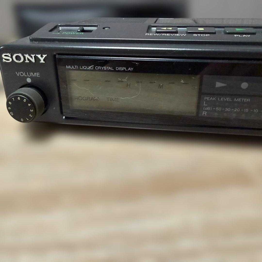 781632/SONY TDC-D10 DAT 付属品多数 通電確認
