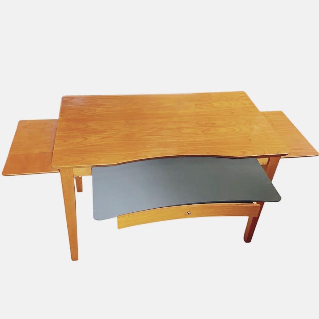 HR548 【希少】calligaris カリガリス　イタリア製　拡張木製デスク