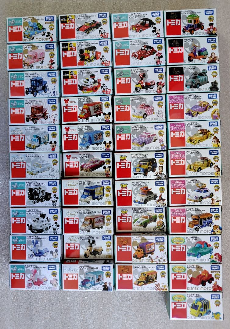 【未開封】ディズニーモータース　販売店特別仕様車　41台　まとめ売り