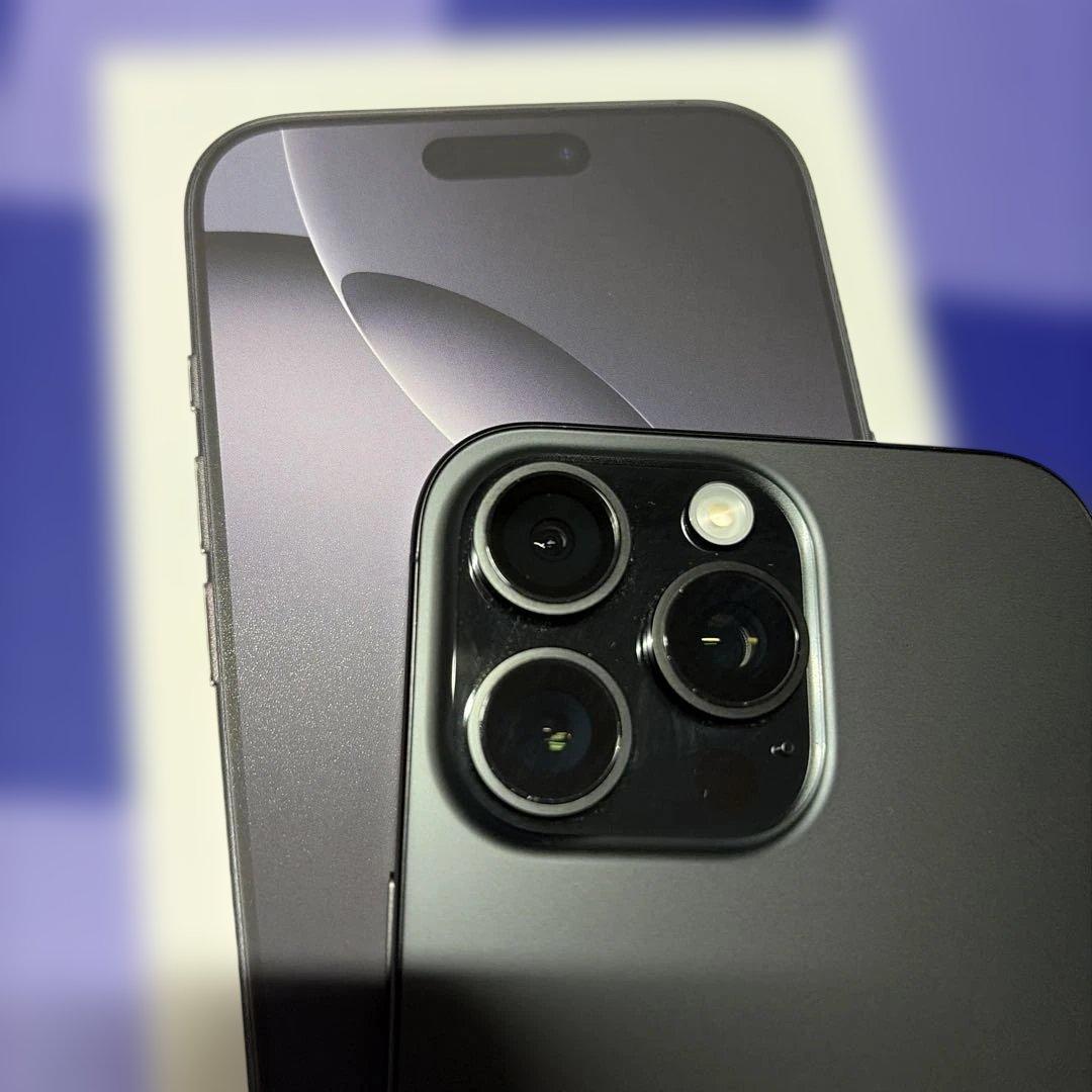 iPhone16ProMax 512GB ブラックチタニウム　SIMフリー