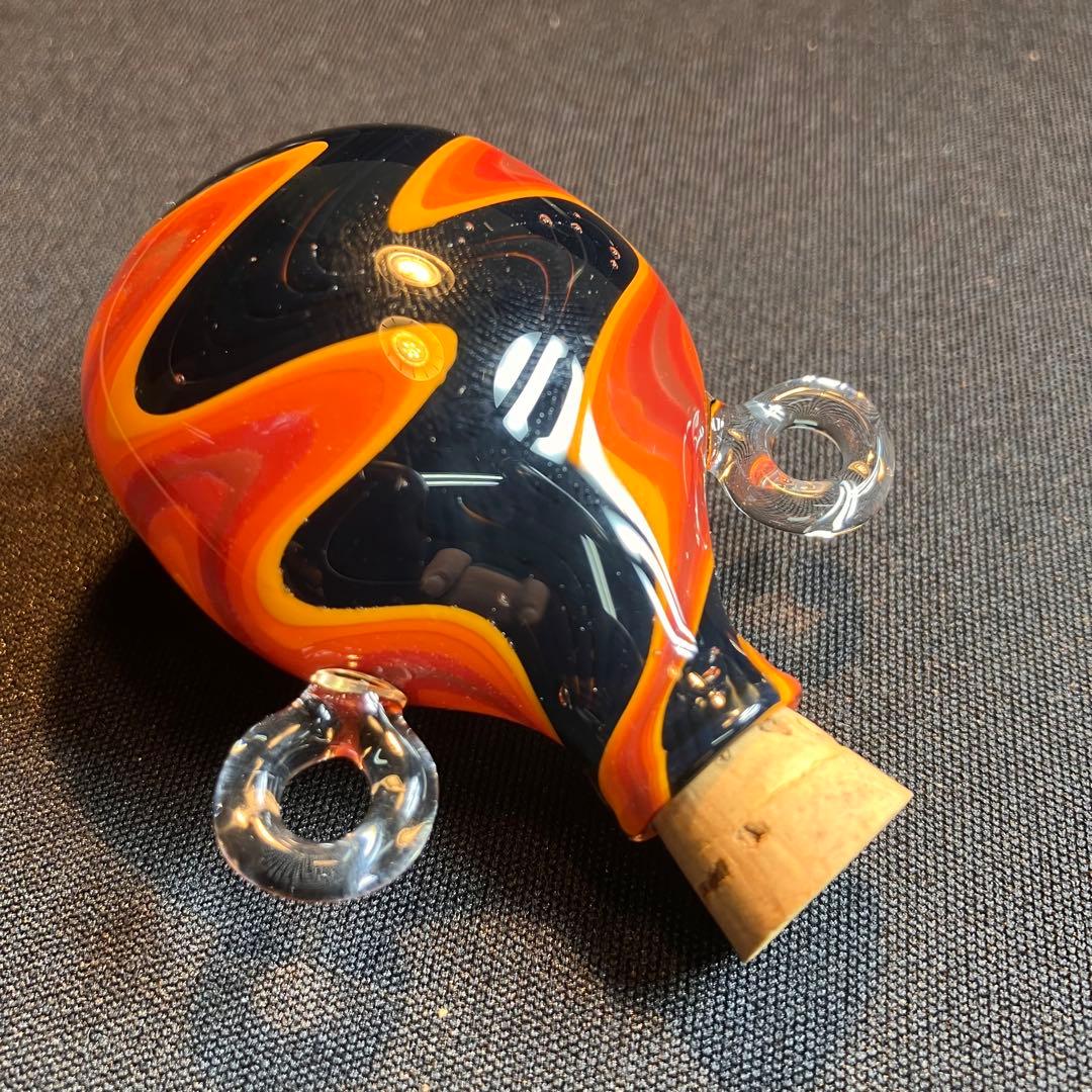 XODAS ペンダント ボロシリケイトガラス Fire Shot Jar