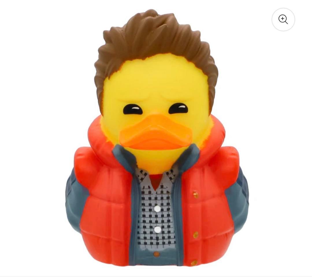 ユニバ25周年　バック・トゥ・ザ・フューチャー ダックコラボフィギュア4点セット