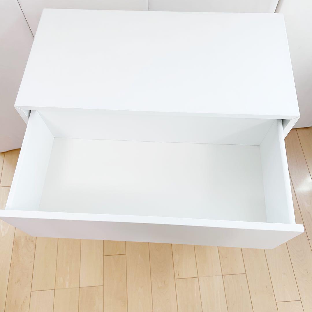 IKEA EKET エーケト キャビネット 引き出し3段　ホワイト　【廃盤】②