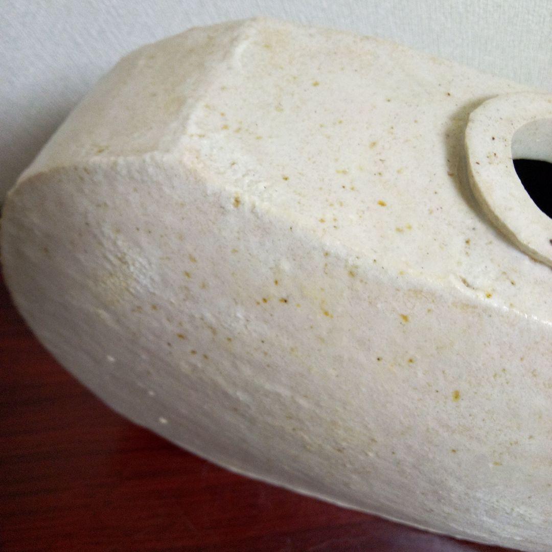★再出品☆未使用☆　陶芸作家　花器　オブジェ　陶器置物