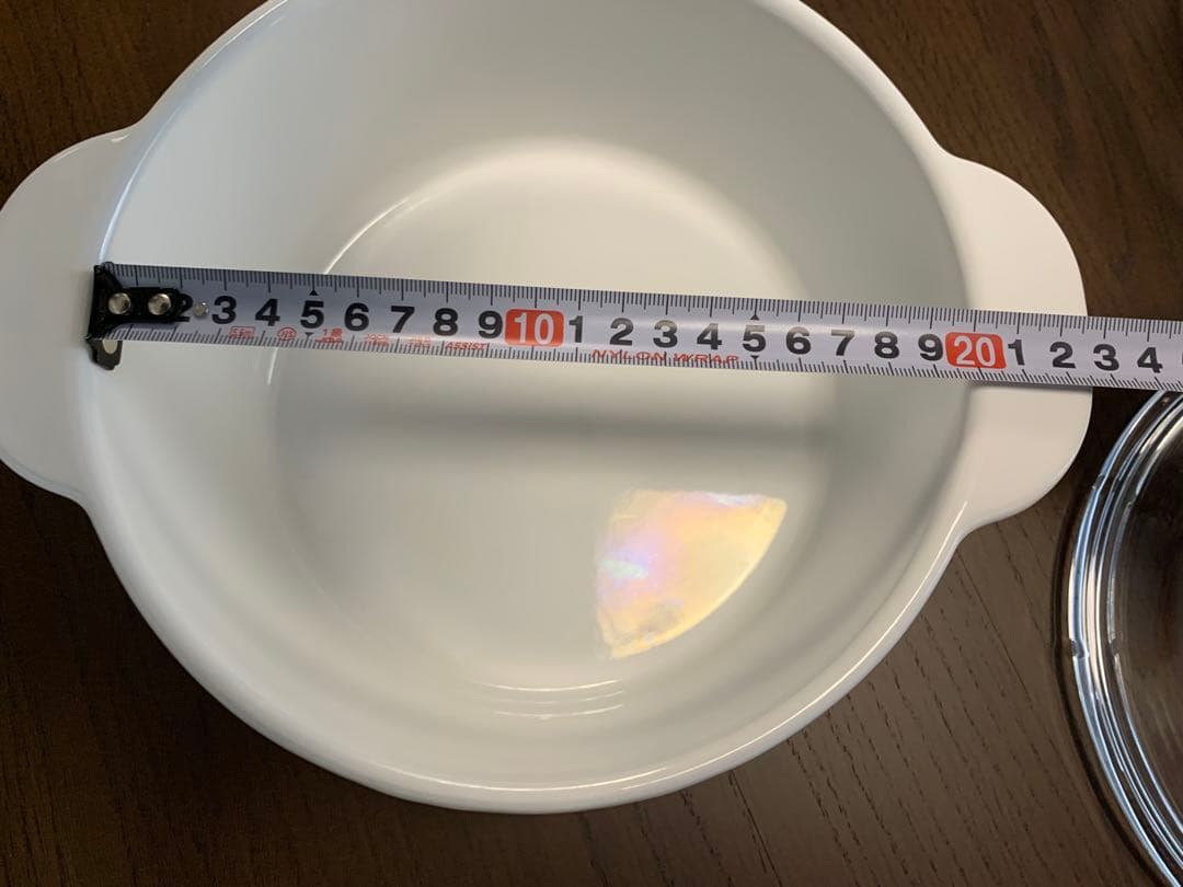 リュミナルク ガラス製蒸し器 2段　luminarc