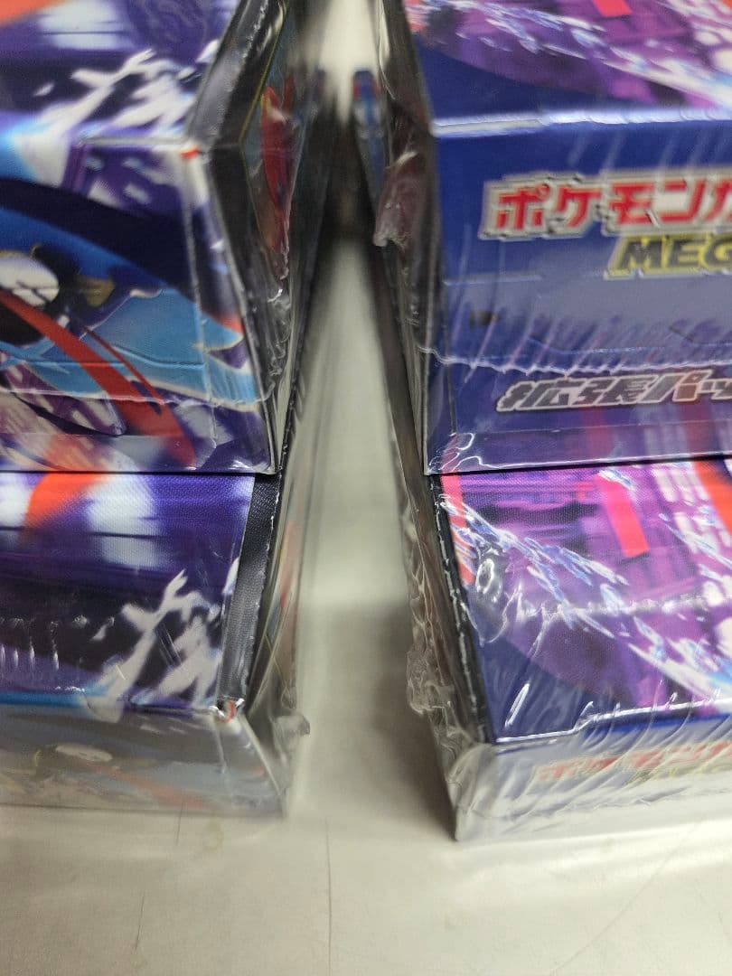ポケモンカード ニンジャスピナー新品未開封シュリンク付き４BOX