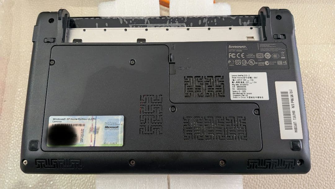 【新品】Lenovo IdeaPad S10-3 windowXP