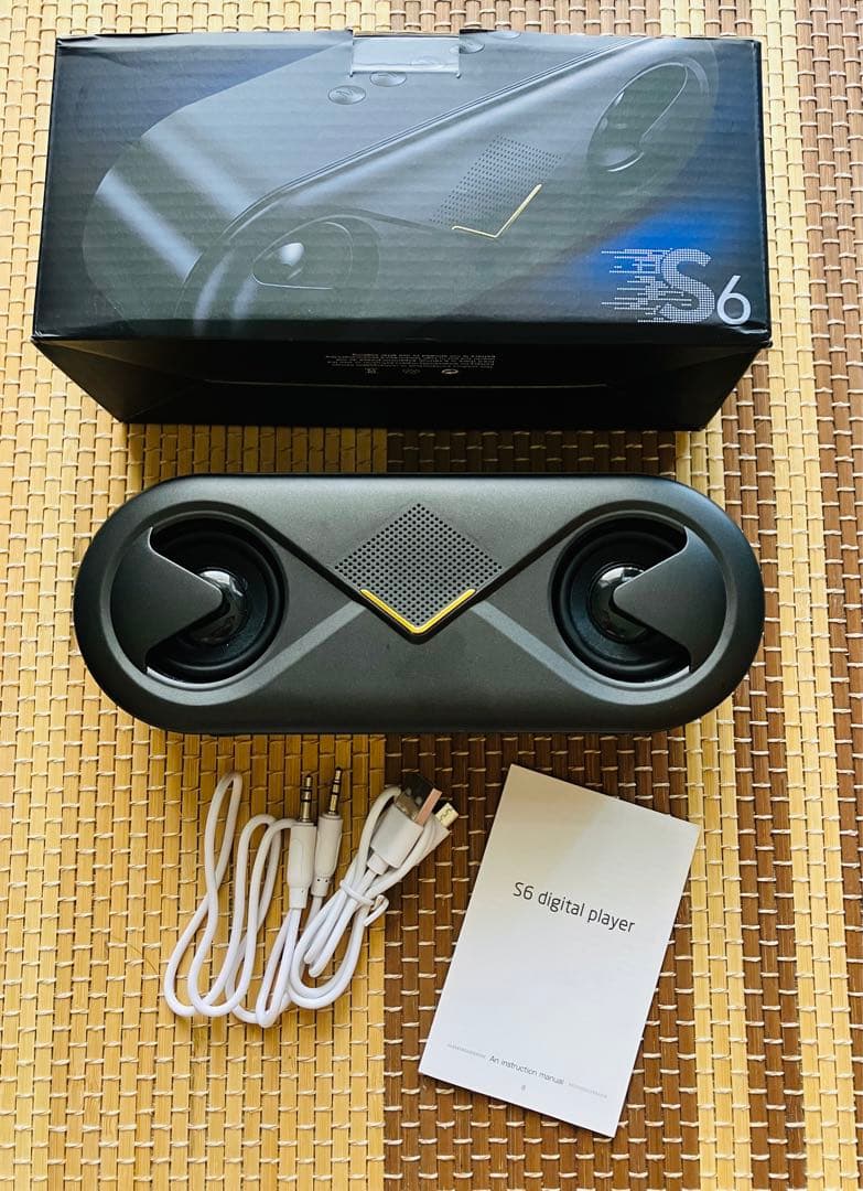 S6 ポータブルBluetooth 5.0ワイヤレススピーカー/新品4個セット