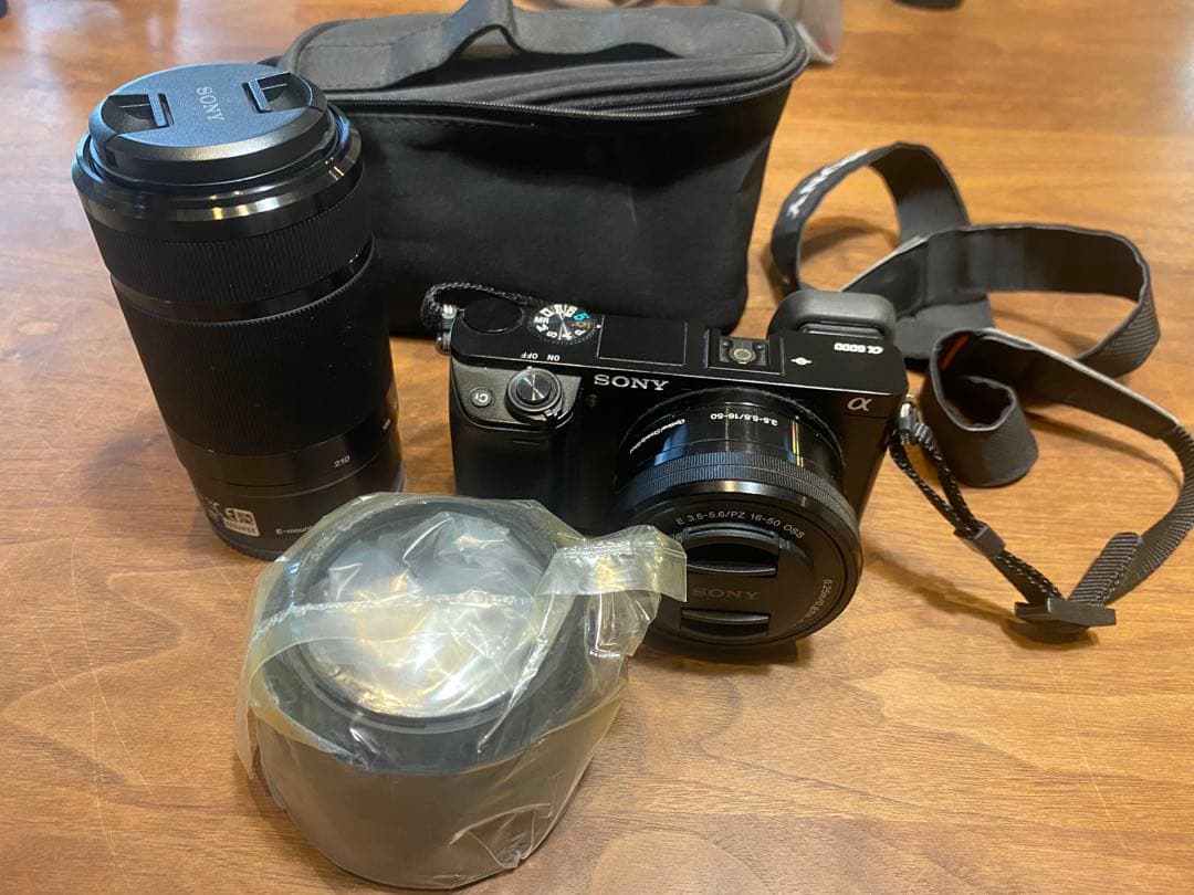 SONY α6000 ミラーレス一眼カメラ　レンズセット