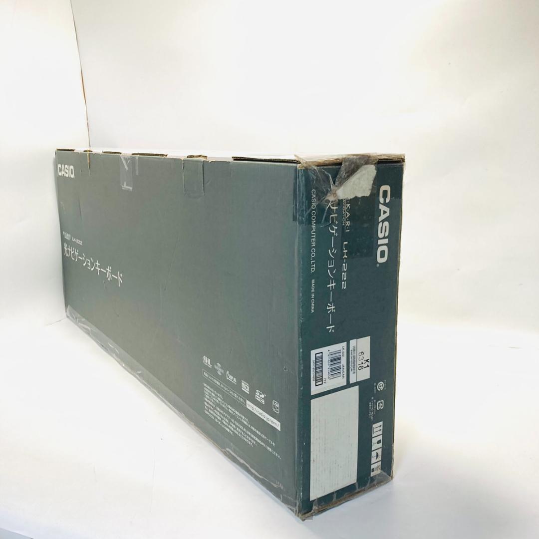 CASIO カシオ 光ナビゲーション 電子キーボード LK-222