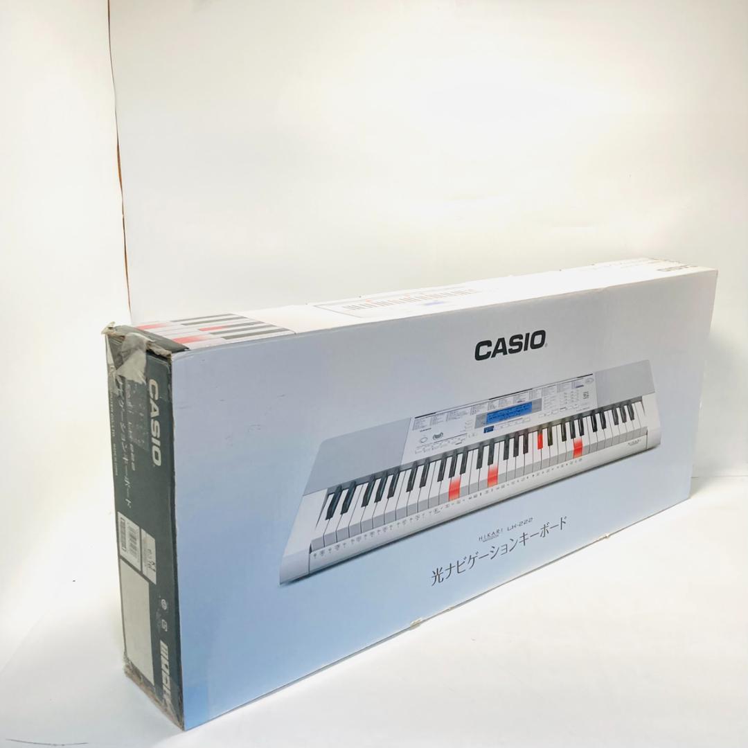 CASIO カシオ 光ナビゲーション 電子キーボード LK-222