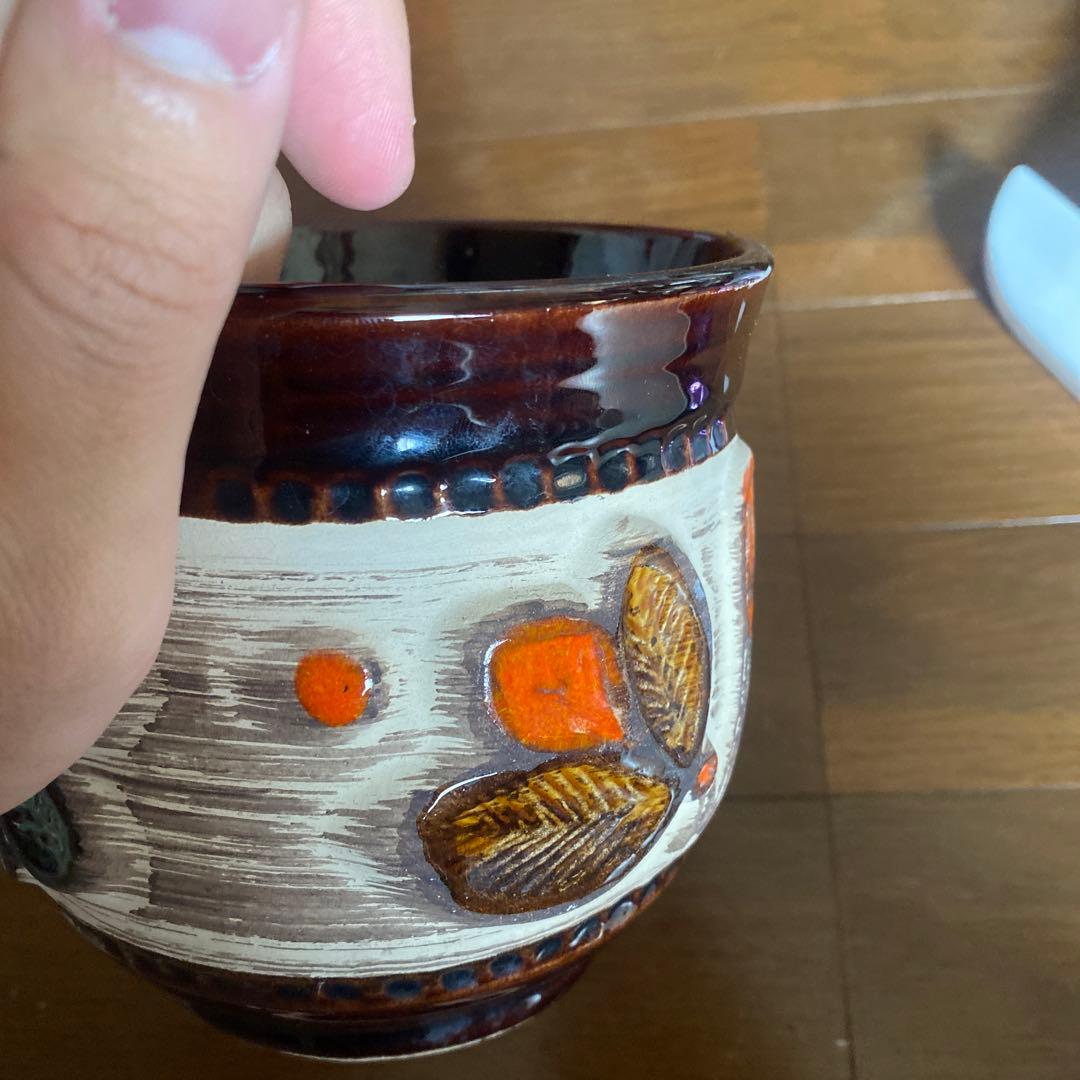 【W.GERMANY』西ドイツ　ヴィンテージ　壺 花瓶